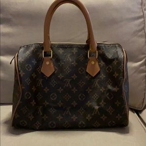 Louis Vuitton speedy bag (not real)
